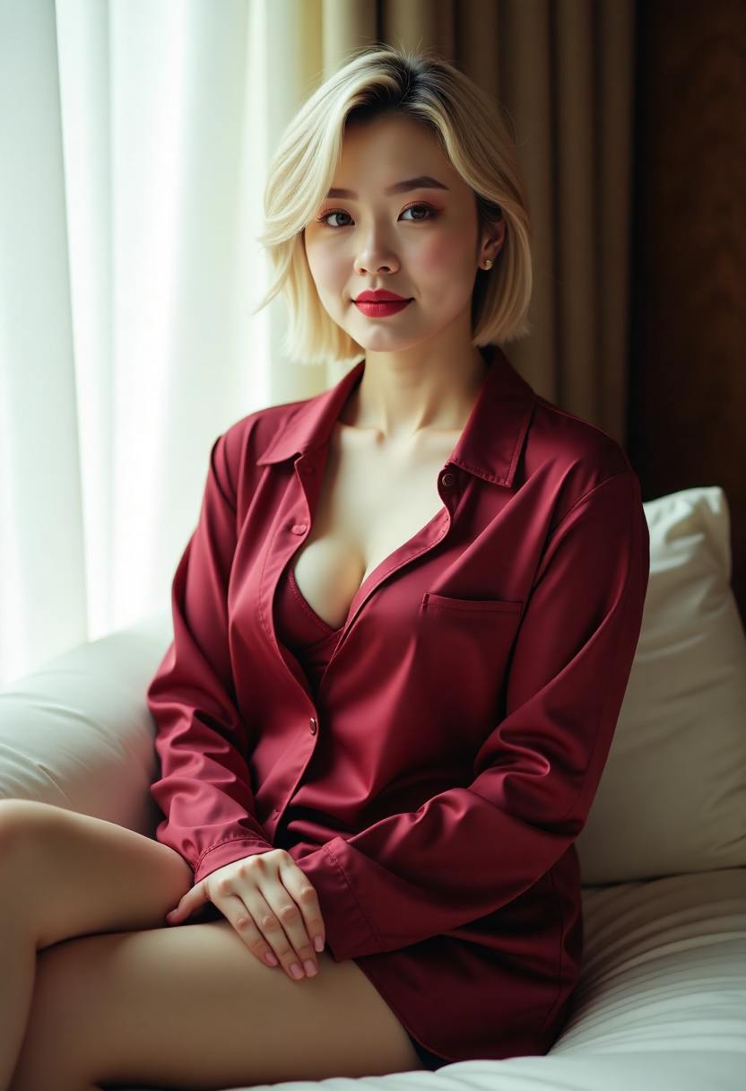 燃烧女子的肖像海报